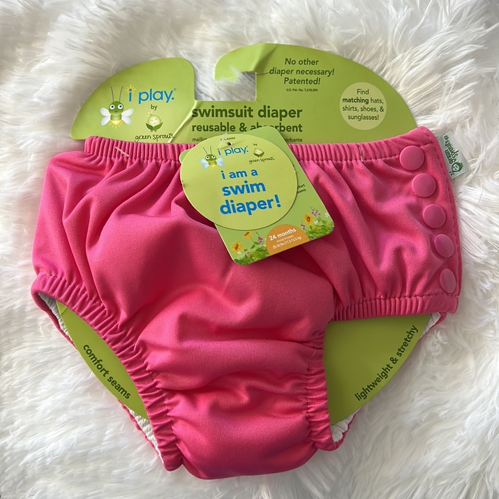 I PLAY BY GREEN SPROUTS SWIMSUIT DIAPER